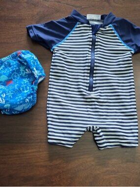 Baby Boy Swimsuit / Swim Bottoms - 3-6m